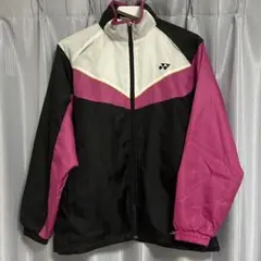 YONEX ウィンドブレーカー　黒/ピンク/白　M ヨネックス　バドミントン