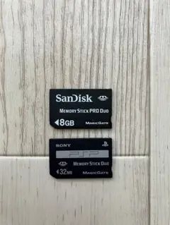 SanDisk 8GB PSPメモリースティック32MB