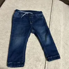H&M ダークブルーデニムパンツ 86サイズ