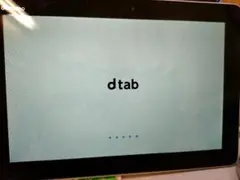dtab01 Androidタブレット ブラック