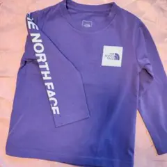 THE NORTH FACE☆パープル 長袖Tシャツ 100