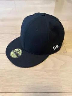 newera 59fifty 黒　7 5/8 60.6cm フラット