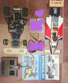 ラジコン　タミヤ・HONDA F2スペアボディセット（当時物） Amazon.co.jp: 物タミヤ ホンダF-2ラジコンカー《スペアボディ