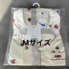 GU アポロコラボ　サテンパジャマ　長袖　M タグ付き新品未使用
