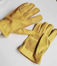 バイク手袋　レザーグローブ　ショート通気　春夏秋用