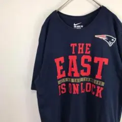 USA古着 ナイキ NIKE Tシャツ ネイビー NFL