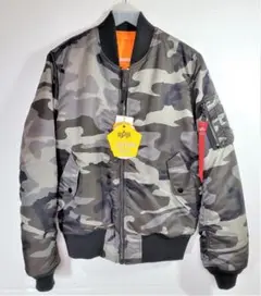 美品 アルファ MA-1 TIGHT ジャパンスペック M 迷彩 タグ付き