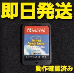 【匿名発送】 ワールドネバーランド エルネア王国の日々 Switch ソフトのみ