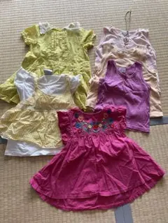 80〜100cm 女の子夏服　トップス６枚　まとめ売り