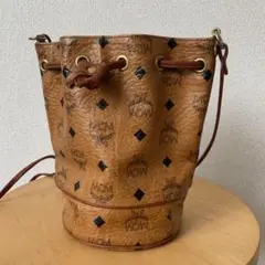MCM 巾着ショルダーバッグ
