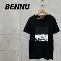 BENNU ヴェンヌ Ｔシャツ プリント メンズ 46 黒