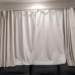 ニトリ　レースモエニクイ　遮熱　防炎　100×134