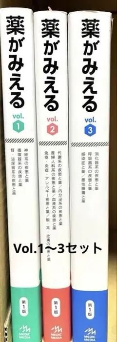 薬がみえる vol.1-3 セット