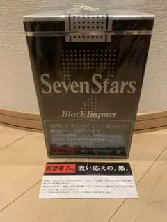 レア　セブンスター　ブラック　インパクト　たばこ　ノベルティ　特大 セブンスター ブラックエディション(ソフト) | 大型たばこ＆喫煙