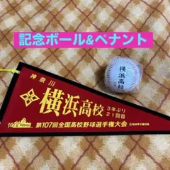 横浜高校　ペナント＆ボール