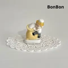小さなパン屋さん　② フェーブ　ヴィンテージ　フランス　陶器　ミニチュア