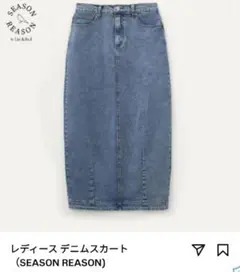SEASON REASON レディース デニムスカート Mサイズ