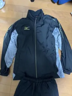 Mizuno ウィンドブレーカーセット ブラック/グレー