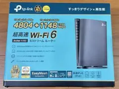 tp-link 超高速WiーFi6 4804+1148 ArcherAX80