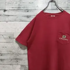 【最高カラー】ワンポイントロゴ バックロゴ USA輸入 レトロ 半袖 Tシャツ