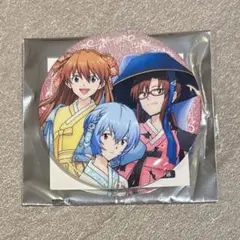 エヴァンゲリオン展　韓国　缶バッジ 綾波レイ　アスカ　マリ