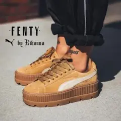 FENTY PUMA 厚底スニーカー ベージュ 366268-02