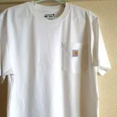 Carhartt ルーズフィット ポケt　Tシャツ　白　Sサイズ