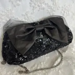 chiffonier クラッチバッグ パーティーバック スパンコール