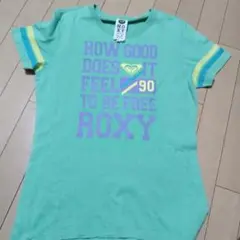 ROXY ミントグリーン Tシャツ L Y2K