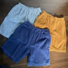 devirock ハーフパンツ 120cm デビロック　夏服　短パン　3枚セット