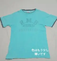 R.M.B. 水色 Tシャツ 半袖