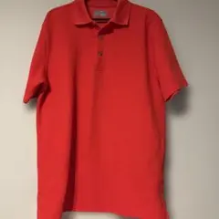 赤いポロシャツ 100%ポリエステル