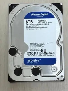 wd60ezaz 6TB HD ウエスタンデジタル SATA規格