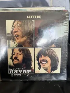 ビートルズ レットイットビー(AP-80189丸帯) Beatles LET IT BE w/RED WAX Round & Oscar Obi Inner Sleeve