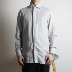 Ermenegildo Zegna 長袖シャツ フレンチフロント /XW136