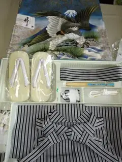 七五三詣り袴セット男児　未使用品A袴丈56㎝
