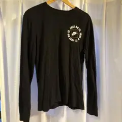 Nike JUST DO IT 長袖カットソー Lサイズ ブラック