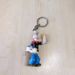 (586)フィギュア　キ−ホルダー　ポパイ