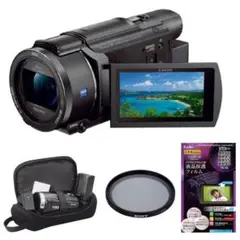 ネ*ロ様 【SONY】FDR-AX60 4K　ECM-GZ1M（ガンマイク）セッ 価格.com - 『FDR-AX60本体にマイク装着した時の感じ』SONY ECM