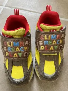 おさるのジョージ　キッズ　フラッシュ スニーカー　15.0cm 子供用シューズ