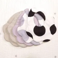 No.296 ハンドメイドもくもくスタイ5枚セット