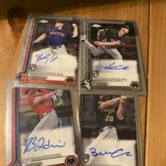 topps chrome mlb auto RC
