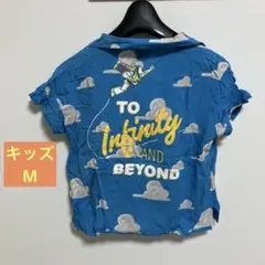 新品未使用　トイストーリー　バズ・ライトイヤー 子供用シャツ　KIDS M