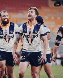 【海外Ｍサイズ】NRL メルボルン・ストーム 1998 ヘリテージジャージ