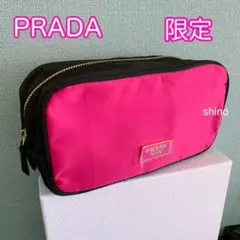 新品 プラダ ポーチ 非売品 ノベルティ 限定 JAL ピンク Candy