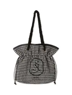 【新品】SNIDEL WEB限定ロープトートバッグ　スナイデル　ミックス