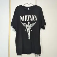 NIRVANA プリント Tシャツ L