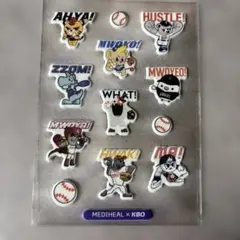 MEDIHEALとKBO（韓国プロ野球）コラボレーションステッカー