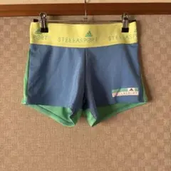 STELLASPORT adidas ショートパンツ 青緑