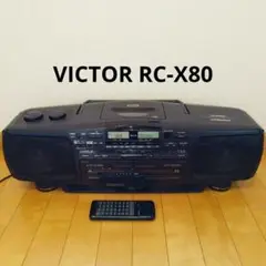 Victor  RC-X80  ラジカセ Victor RC-X80 ラジカセ - メルカリ